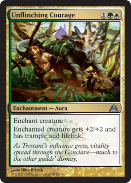 Unflinching Courage (Dragon's Maze) Light Play
