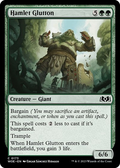 Hamlet Glutton (Wilds of Eldraine) Light Play