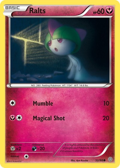 Ralts (XY - Ancient Origins) Damaged / Poor
