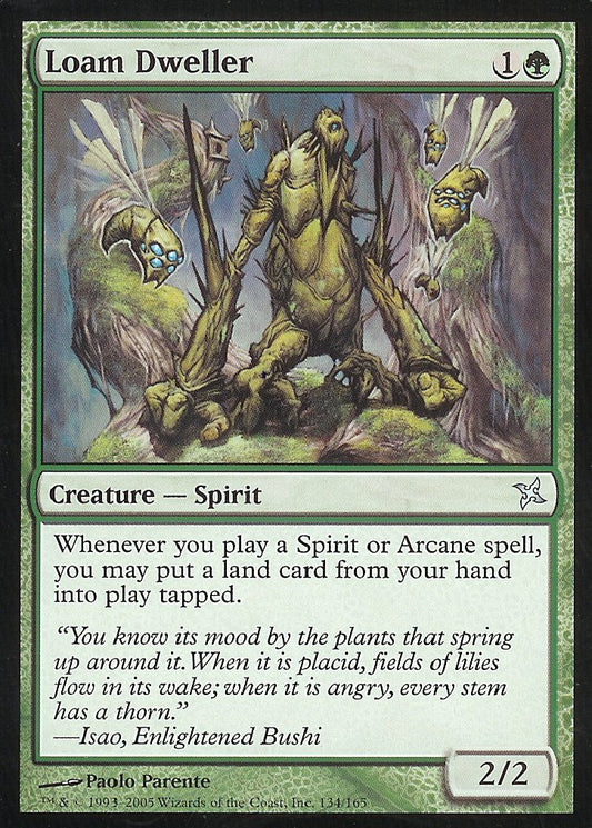 Loam Dweller (Betrayers of Kamigawa) Light Play