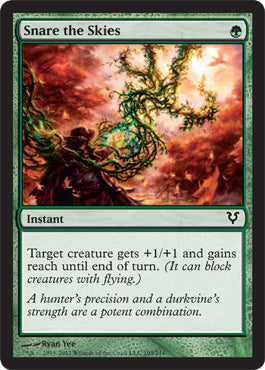 Snare the Skies (Avacyn Restored) Light Play Foil