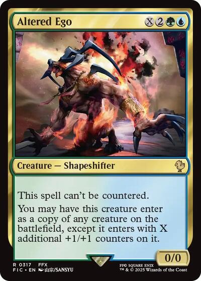 Altered Ego (Commander: FINAL FANTASY) Light Play