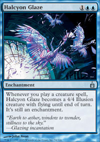 Halcyon Glaze (Ravnica) Light Play