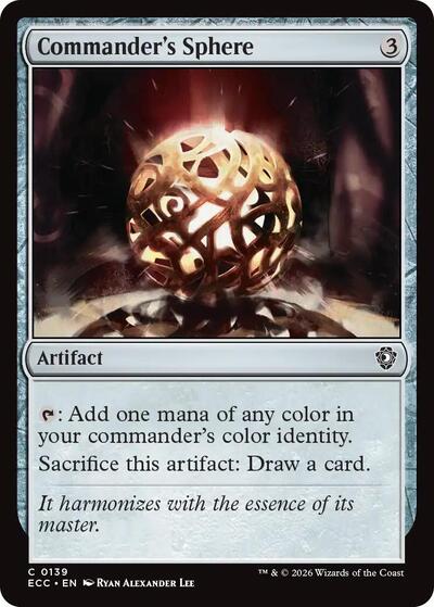 Commander's Sphere (Commander: Lorwyn Eclipsed) Light Play