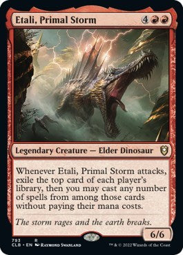 Etali, Primal Storm (Commander Legends: Battle for Baldur's Gate) Light Play