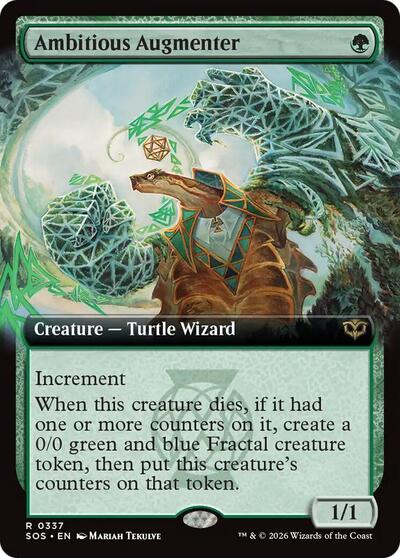 Ambitious Augmenter (Extended Art) (Secrets of Strixhaven) Light Play