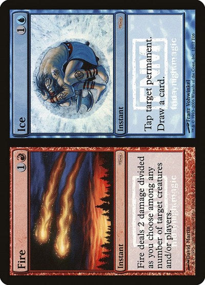 Fire // Ice (Promos: FNM) Light Play Foil
