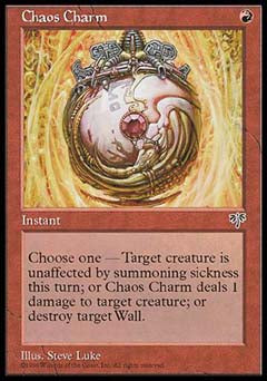Chaos Charm (Mirage) Medium Play