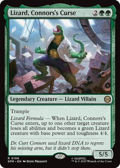 Lizard, Connors's Curse (Marvel's Spider-Man) Light Play