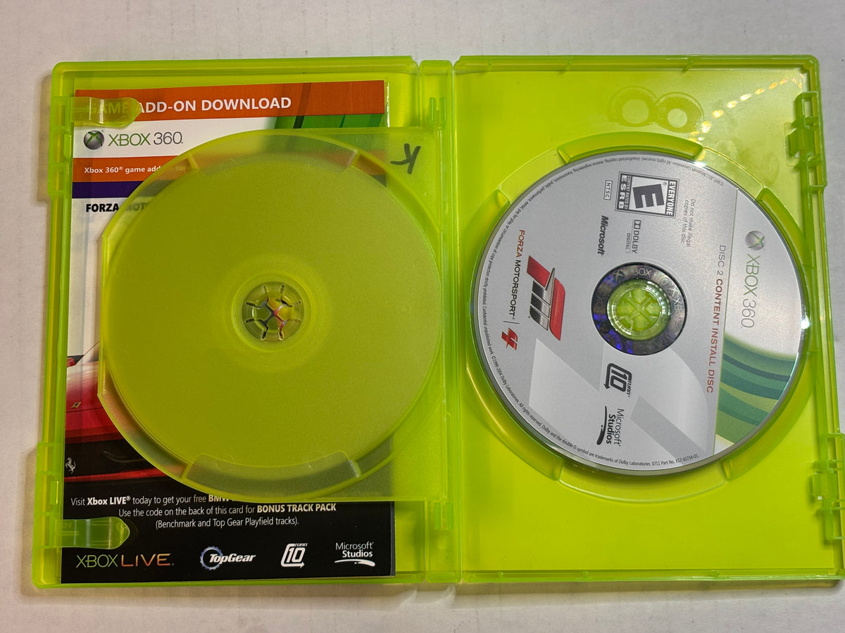 Forza Motorsport 4 (Xbox 360) (Complete In Box) (Tested/Working)