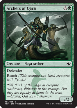 Archers of Qarsi (Fate Reforged) Light Play
