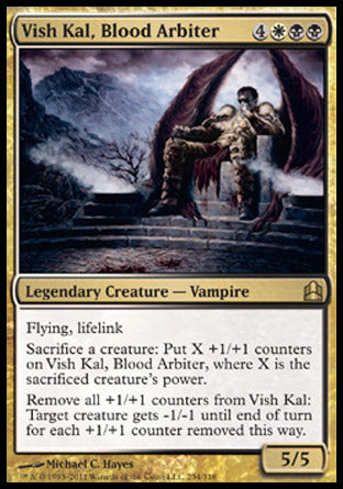 Vish Kal, Blood Arbiter (Commander) Heavy Play