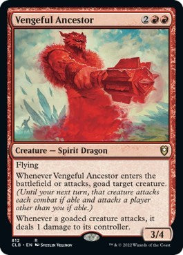 Vengeful Ancestor (Commander Legends: Battle for Baldur's Gate) Light Play
