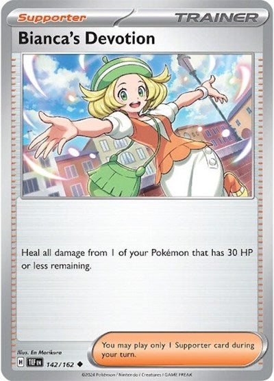 Bianca's Devotion - 142 (SV05: Temporal Forces) Light Play Reverse Holofoil