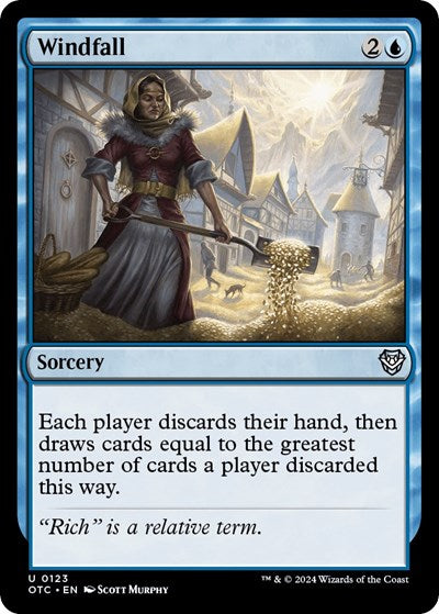 Windfall (Commander: Outlaws of Thunder Junction) Light Play