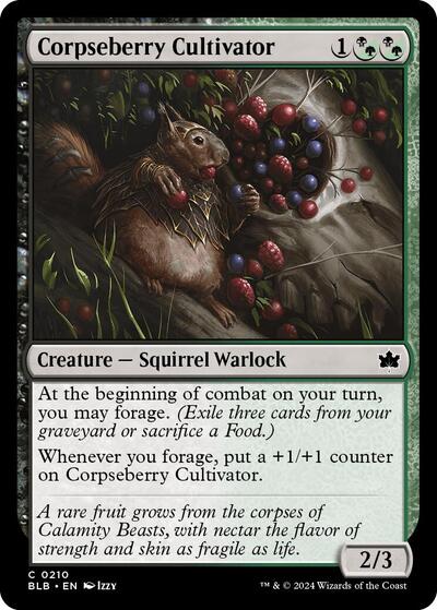 Corpseberry Cultivator (Bloomburrow) Light Play