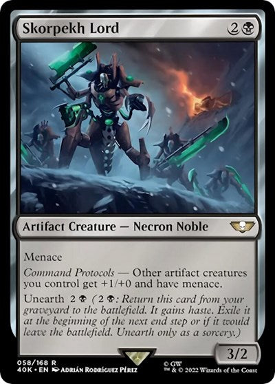 Skorpekh Lord (Universes Beyond: Warhammer 40K) Light Play