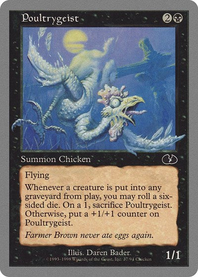 Poultrygeist (Unglued) Light Play