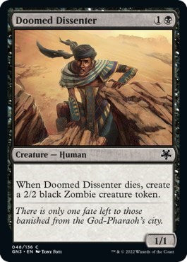 Doomed Dissenter (Magic Game Night: Free-For-All) Light Play