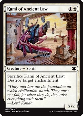 Kami of Ancient Law (Modern Masters 2015) Light Play