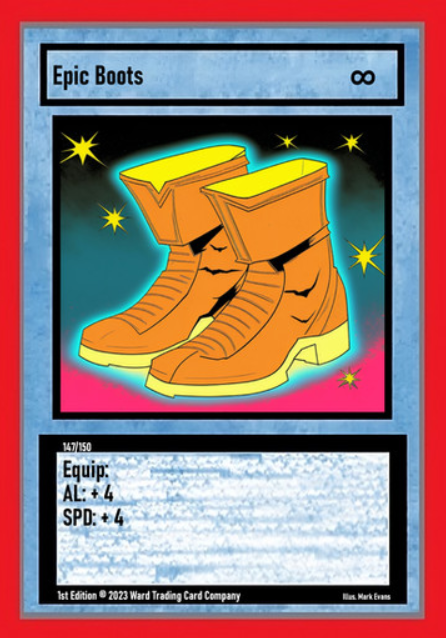 147/150 Epic Boots - Rare