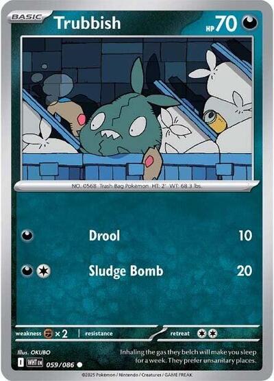 Trubbish (SV: White Flare) Light Play