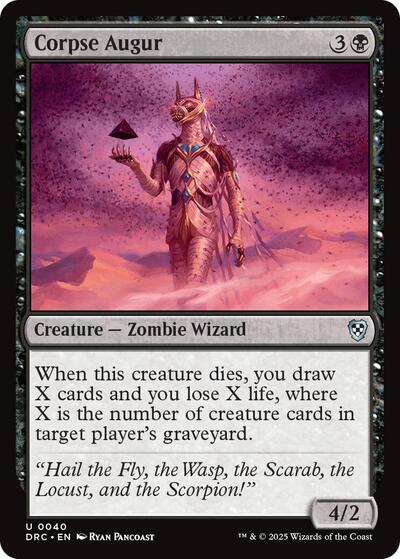 Corpse Augur (Commander: Aetherdrift) Light Play