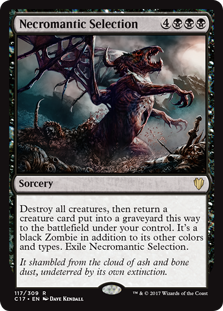 Necromantic Selection (Commander 2017) Light Play