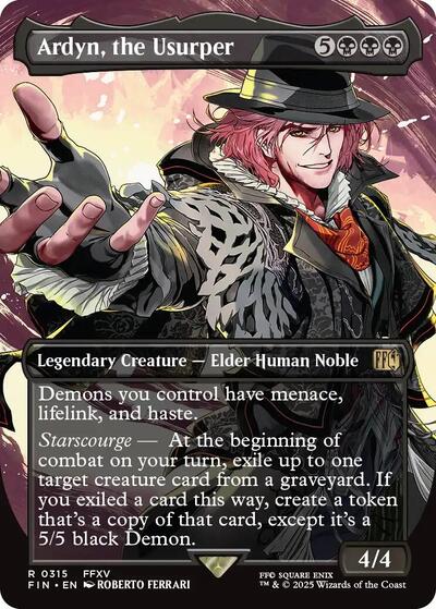 Ardyn, the Usurper (Borderless) (0315) (Universes Beyond: FINAL FANTASY) Light Play