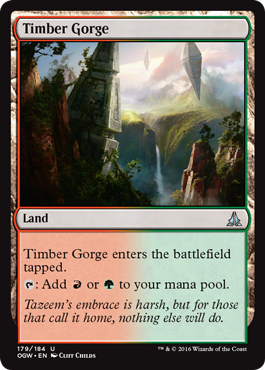 Timber Gorge (Oath of the Gatewatch) Light Play