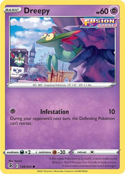 Dreepy (SWSH08: Fusion Strike) Light Play