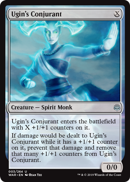 Ugin's Conjurant (War of the Spark) Light Play Foil