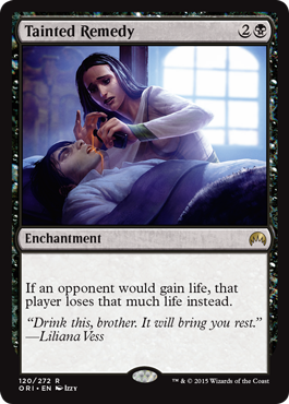 Tainted Remedy (Magic Origins) Light Play Foil