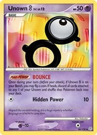 Unown (B) (Diamond and Pearl) Medium Play