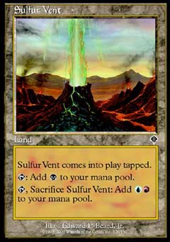 Sulfur Vent (Invasion) Light Play