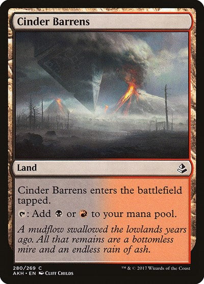 Cinder Barrens (Amonkhet) Light Play