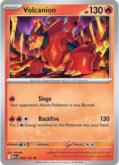 Volcanion (ME01: Mega Evolution) Light Play