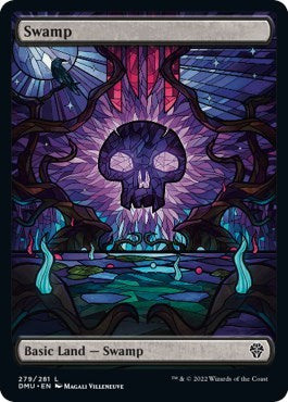 Swamp (Showcase) (Dominaria United) Light Play