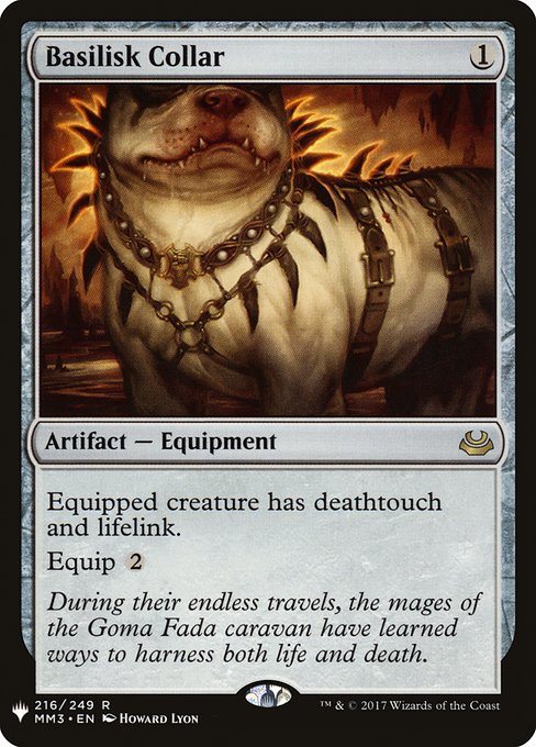 Basilisk Collar (Mystery Booster) Near Mint