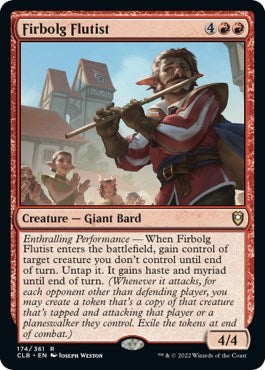 Firbolg Flutist (Commander Legends: Battle for Baldur's Gate) Light Play