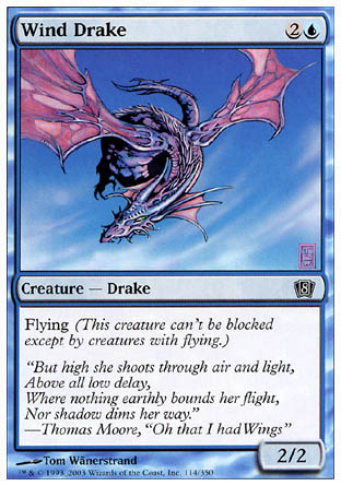 Wind Drake (8th Edition) Light Play
