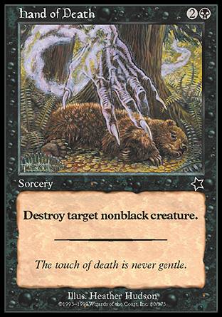 Hand of Death (Starter 1999) Heavy Play