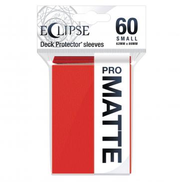 Ultra Pro: Eclipse PRO-Matte Small Deck Protector Sleeves 60ct - Apple Red