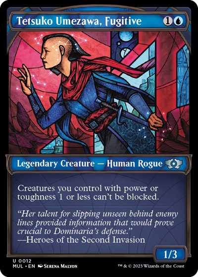 Tetsuko Umezawa, Fugitive (March of the Machine: Multiverse Legends) Light Play Foil