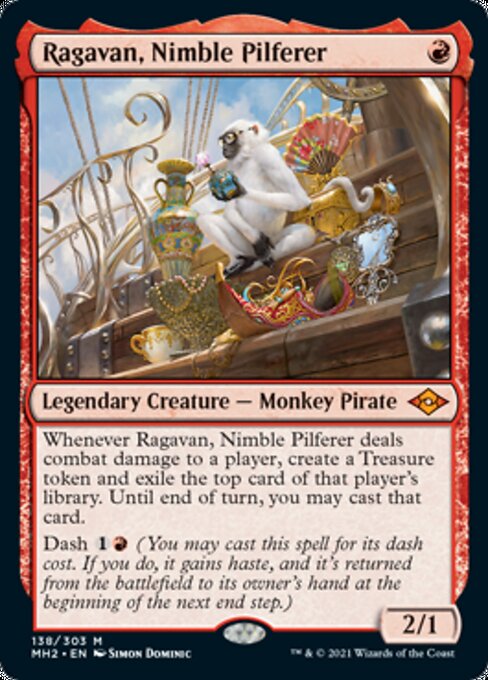 Ragavan, Nimble Pilferer (Modern Horizons 2) Near Mint Foil