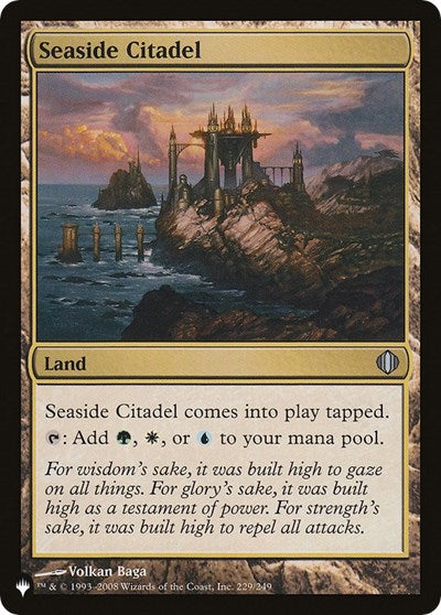 Seaside Citadel (Secret Lair Commander: From Cute to Brute) Light Play
