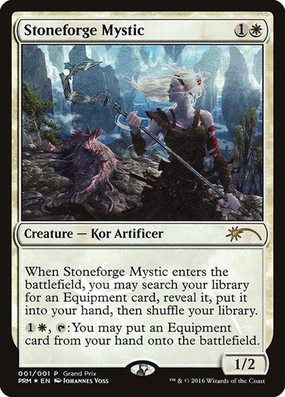 Stoneforge Mystic (Promos: Grand Prix) Damaged / Poor Foil