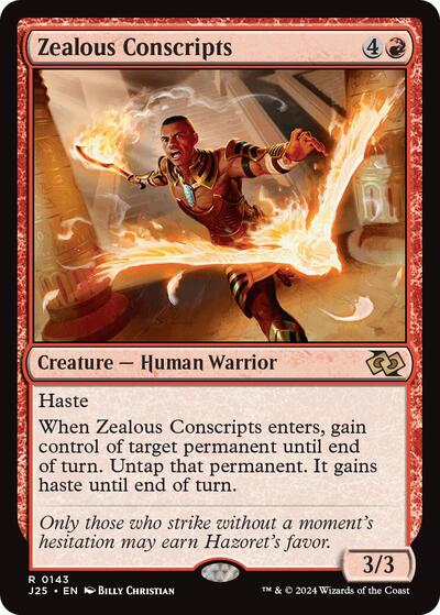 Zealous Conscripts (Foundations Jumpstart) Light Play