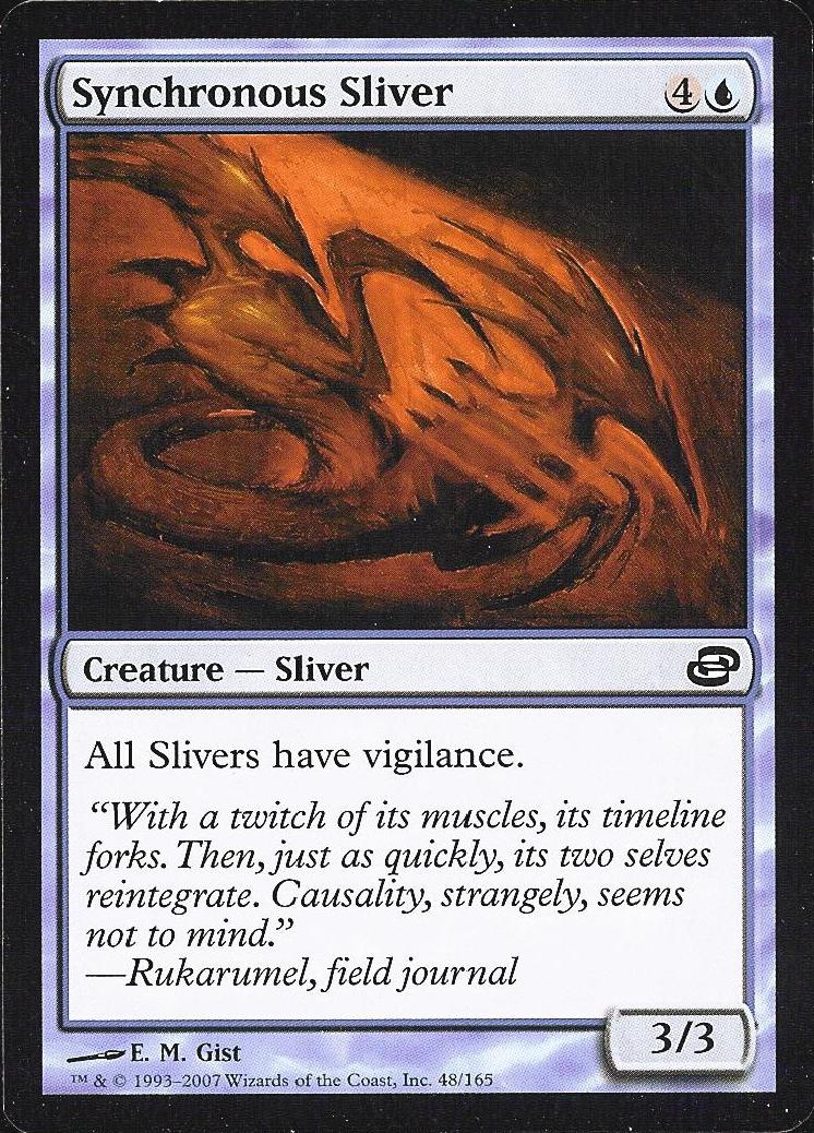 Synchronous Sliver (Planar Chaos) Heavy Play