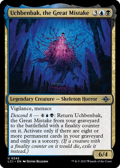 Uchbenbak, the Great Mistake (The Lost Caverns of Ixalan) Light Play Foil